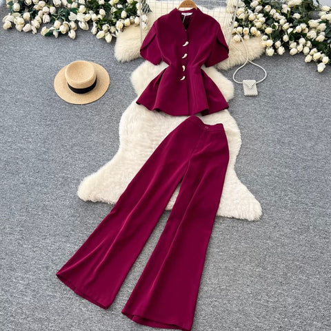 Suit Collar & Trousers OL 2Pcs