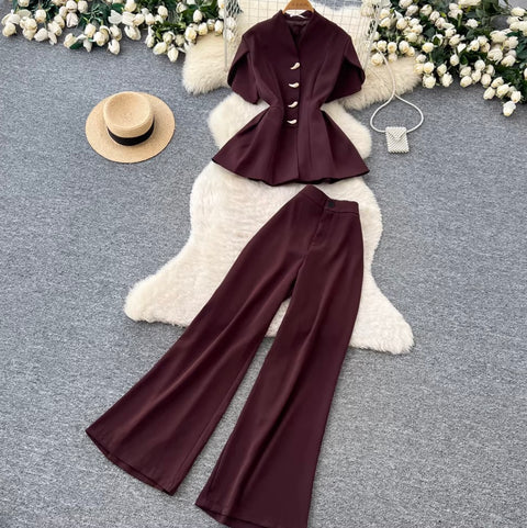 Suit Collar & Trousers OL 2Pcs
