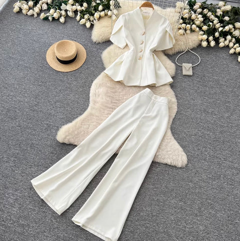 Suit Collar & Trousers OL 2Pcs