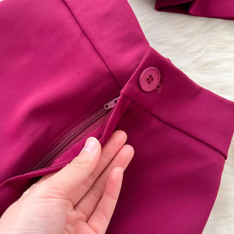 Suit Collar & Trousers OL 2Pcs