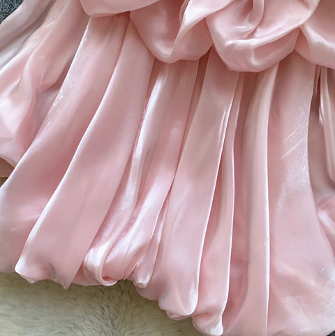 Korean Style Off-shoulder Satin Top