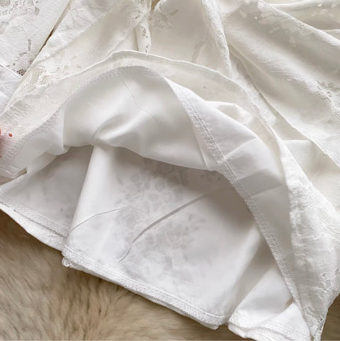 Korean Style V-neck Shirt Dress