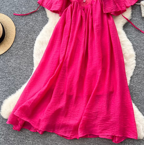 Lace Cardigan & Slip Dress 2Pcs