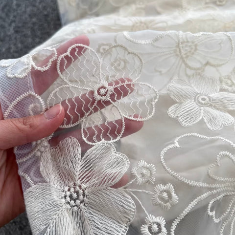 Elegant Delicate Crochet Lace Dress