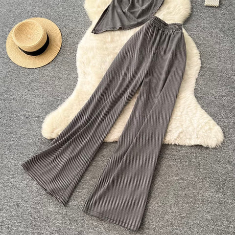 Zebra Print Vest & Trousers 2Pcs