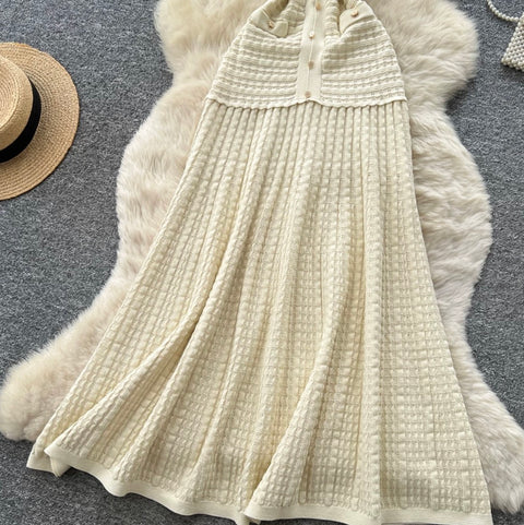 Simple Design Patchwork Casual Dress