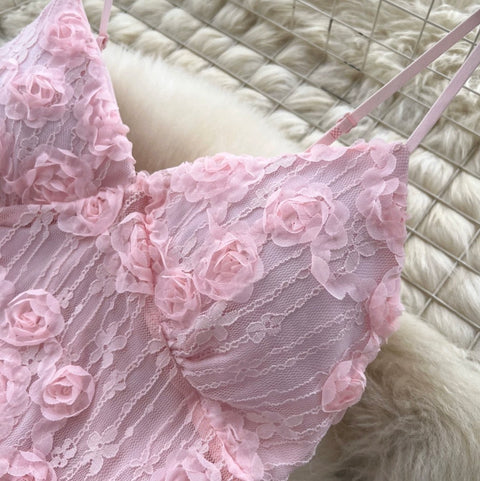 Mesh Camisole & Skirt Fairy 2Pcs