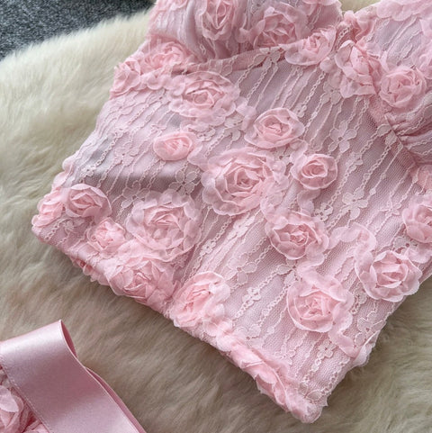 Mesh Camisole & Skirt Fairy 2Pcs