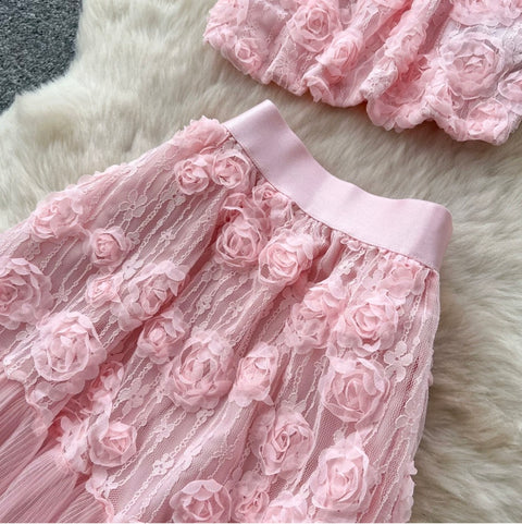 Mesh Camisole & Skirt Fairy 2Pcs