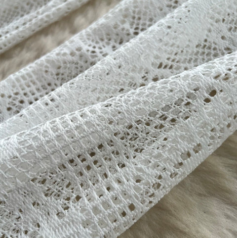 Korean Style Hollowed Lace Trousers