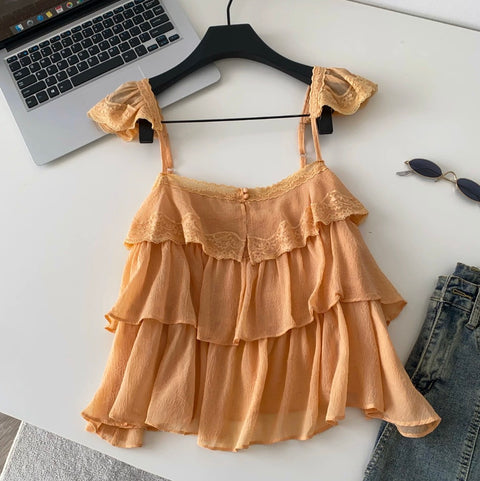 Sweetie Layered Lace Camisole