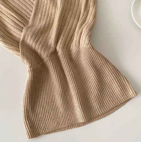Cross V-neck Sleeveless Knitwear