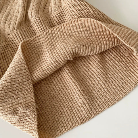 Cross V-neck Sleeveless Knitwear