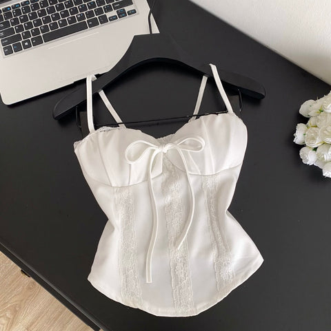 Sweetie Lace Patchwork Floral Camisole