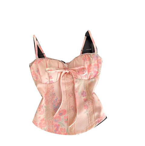Sweetie Lace Patchwork Floral Camisole