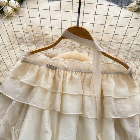 Sweetie Off-shoulder Top with Ribbon