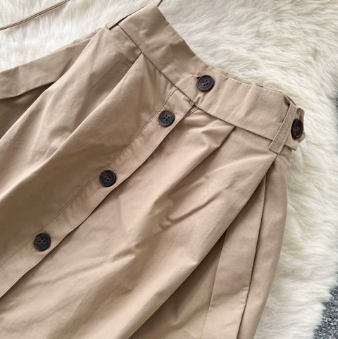 Chic Padded Tank Top & Skirt 2Pcs