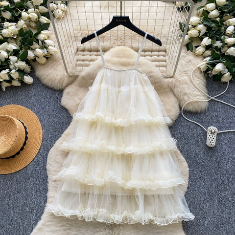Fairy Layered Cake Slip Dress
