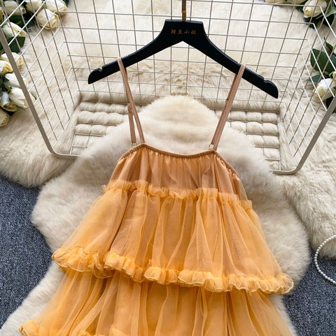 Fairy Layered Cake Slip Dress
