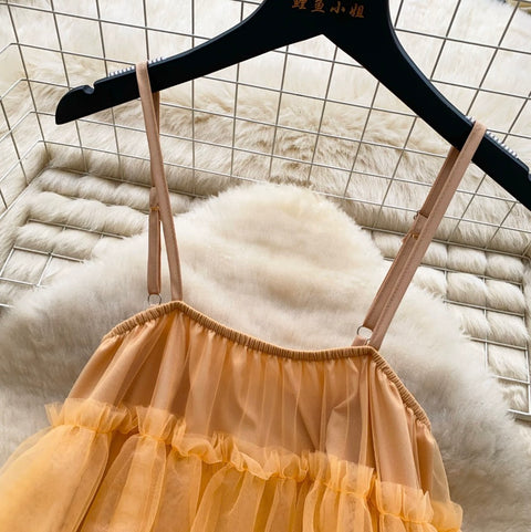 Fairy Layered Cake Slip Dress