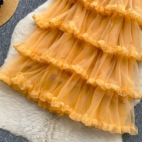 Fairy Layered Cake Slip Dress