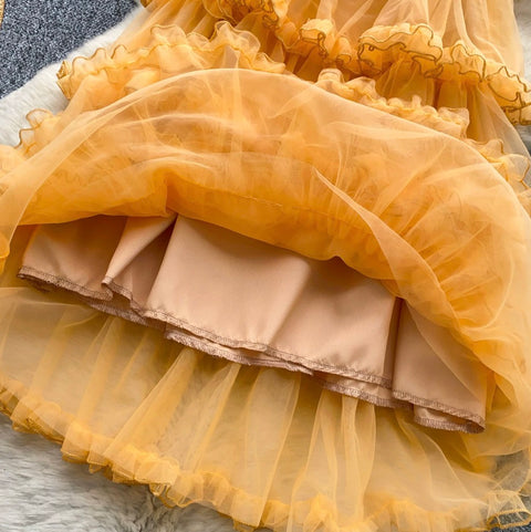 Fairy Layered Cake Slip Dress