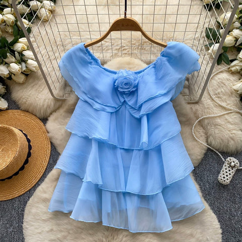 Sweetie 3D Ruffled Top