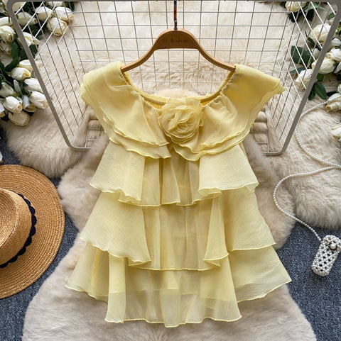 Sweetie 3D Ruffled Top