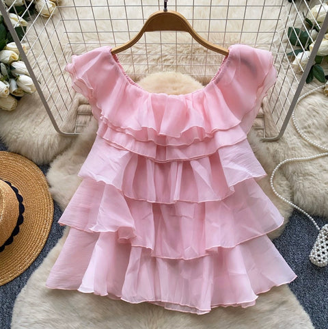 Sweetie 3D Ruffled Top