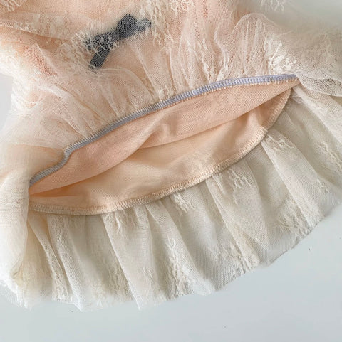 Sweetie Bow-tie Lace Bustier Top