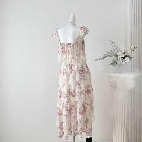 Camisole & Layered Skirt Floral 2Pcs