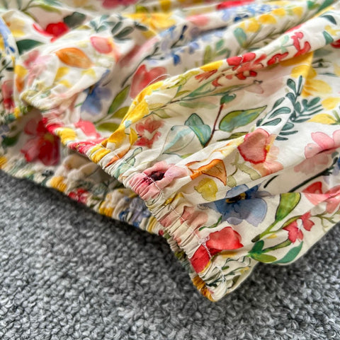 Casual Vest & Shorts Floral 2Pcs