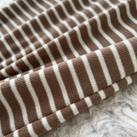 Striped Print Camisole & Skirt 2Pcs