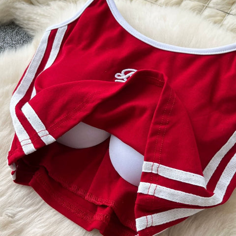 Chic Camisole & Sports Trousers 2Pcs