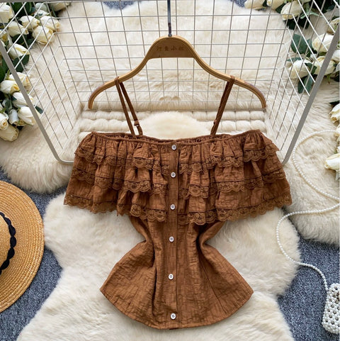 Sweetie Lace Trim Camisole