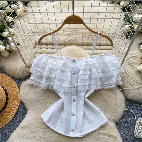 Sweetie Lace Trim Camisole