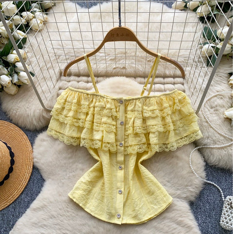 Sweetie Lace Trim Camisole