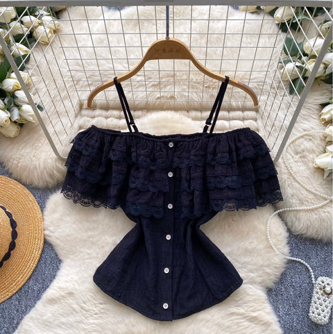 Sweetie Lace Trim Camisole