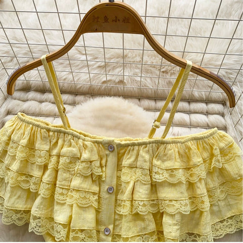 Sweetie Lace Trim Camisole