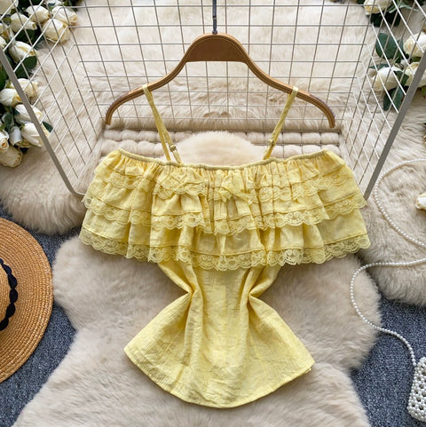 Sweetie Lace Trim Camisole