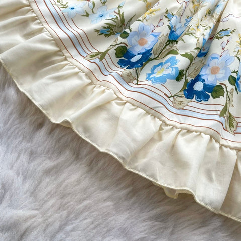 Elegant Off-shoulder Print Dress