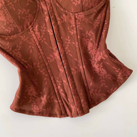 Sweetie Lace Patchwork Shirt