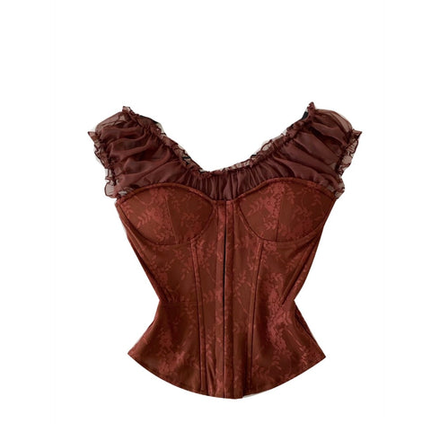 Sweetie Lace Patchwork Shirt