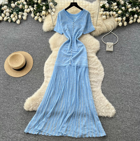 French Style Beaded Dress