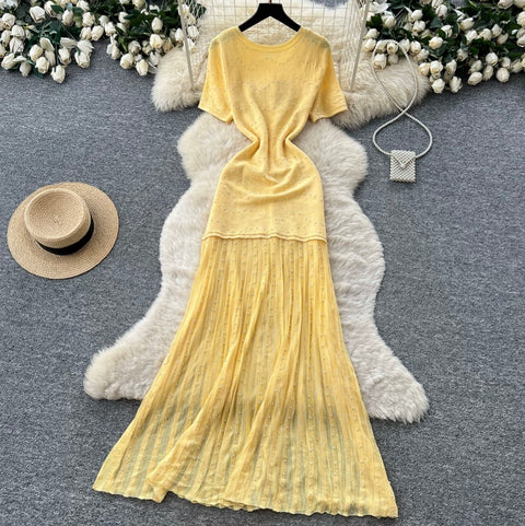 French Style Beaded Dress