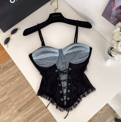 Sexy Lace Patchwork Camisole