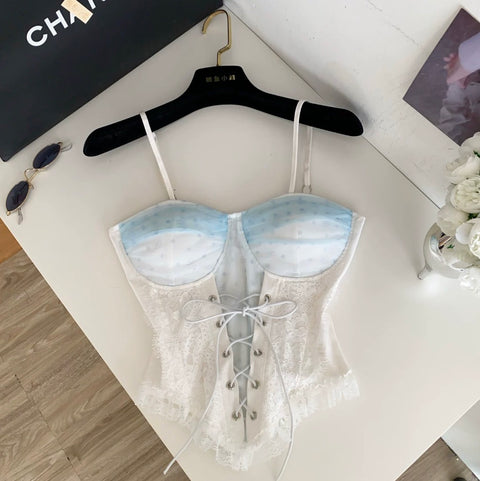 Sexy Lace Patchwork Camisole