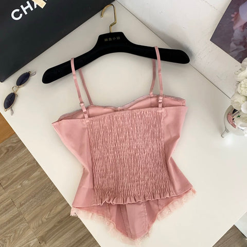 Sexy Lace Patchwork Camisole