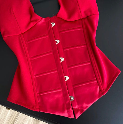Deep V-neck Halter Vest