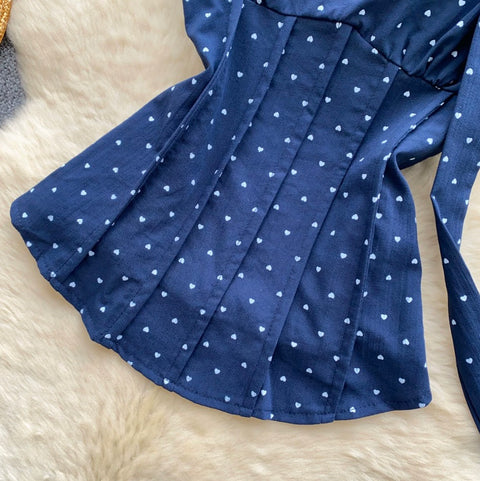 Polka Dot Camisole with Ribbon